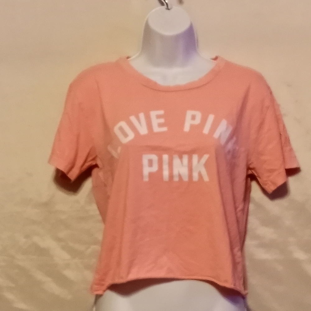 Vs pink crop top